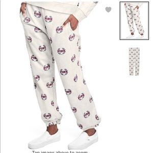 New Vs pink campus sweats large